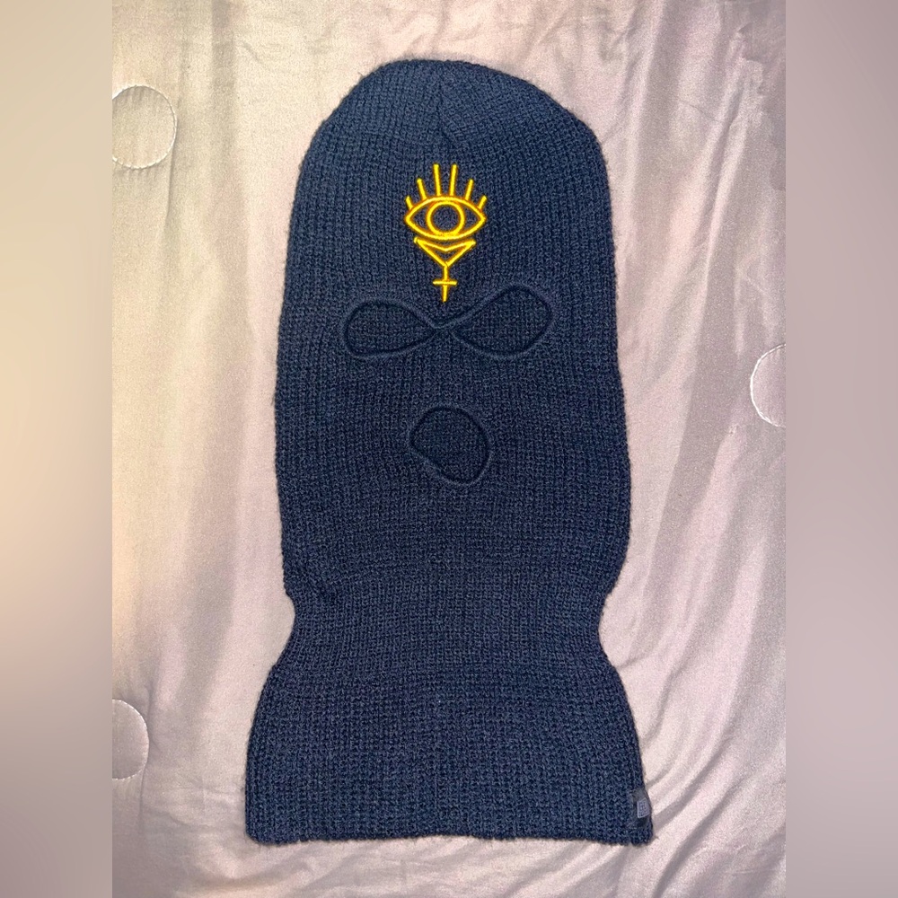Full Face Ski Mask Balaclava 3 Hole Shiesty Mask In Black
